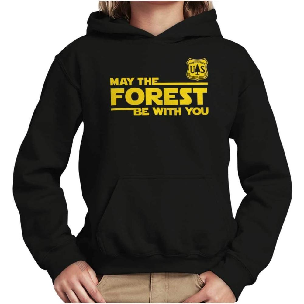 imageBrisco Brands USA May The Park Forest Be With You Youth Hoodie Boy Girl
