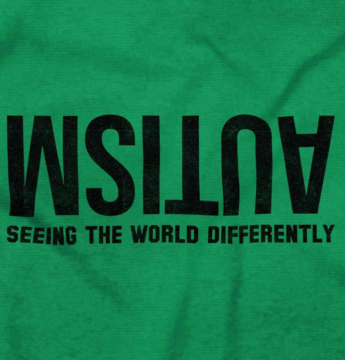 imageBrisco Brands Autism Seeing the World Differently Youth Hoodie Boy GirlIrish Green