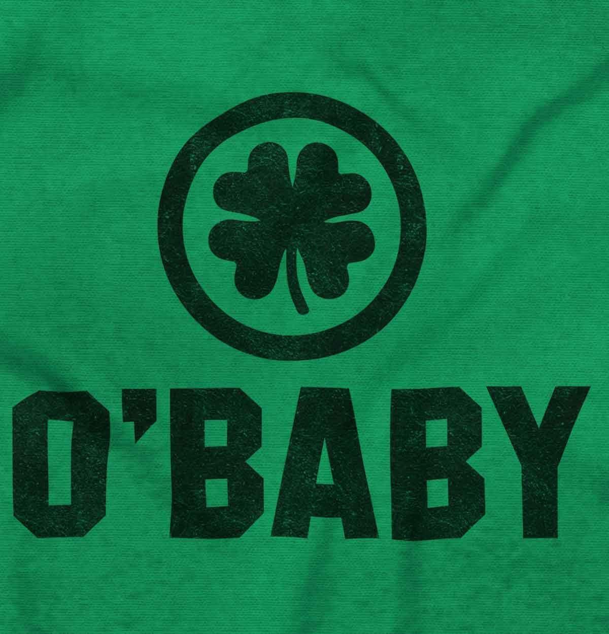 imageBrisco Brands St Patricks Day O Baby Shamrock Hoodie Sweatshirt Women MenIrish Green