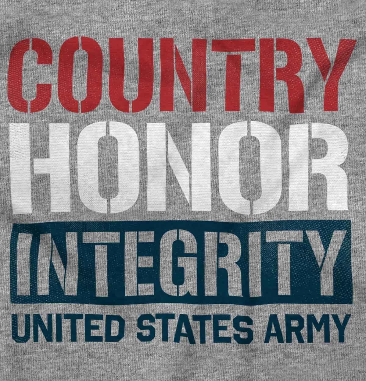 imageBrisco Brands US Army Patriotic Proud American Hoodie Sweatshirt Women MenSport Grey
