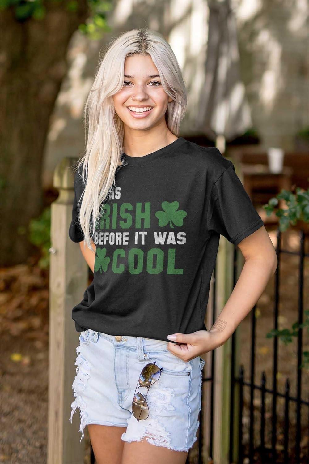 imageSt Paddy Irish Before It was Cool Graphic T Shirt Men or WomenBlack