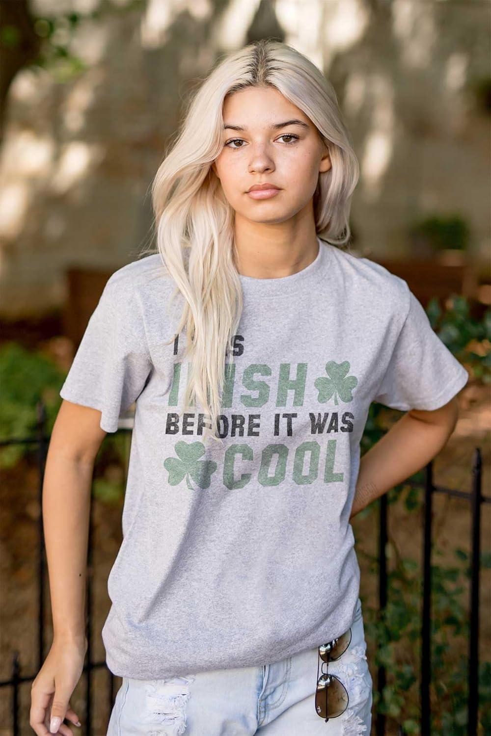 imageSt Paddy Irish Before It was Cool Graphic T Shirt Men or WomenSport Grey