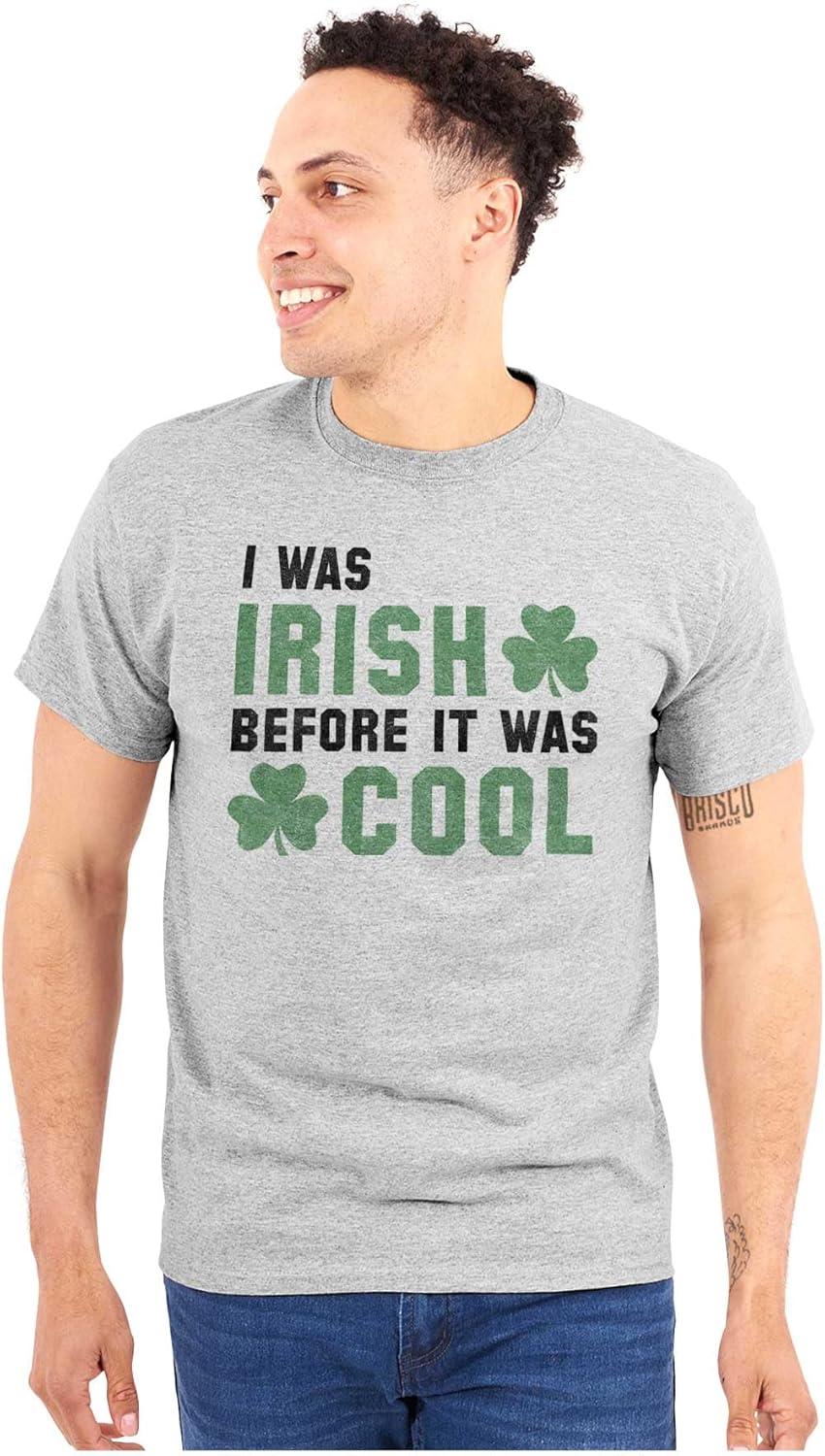 imageSt Paddy Irish Before It was Cool Graphic T Shirt Men or WomenSport Grey