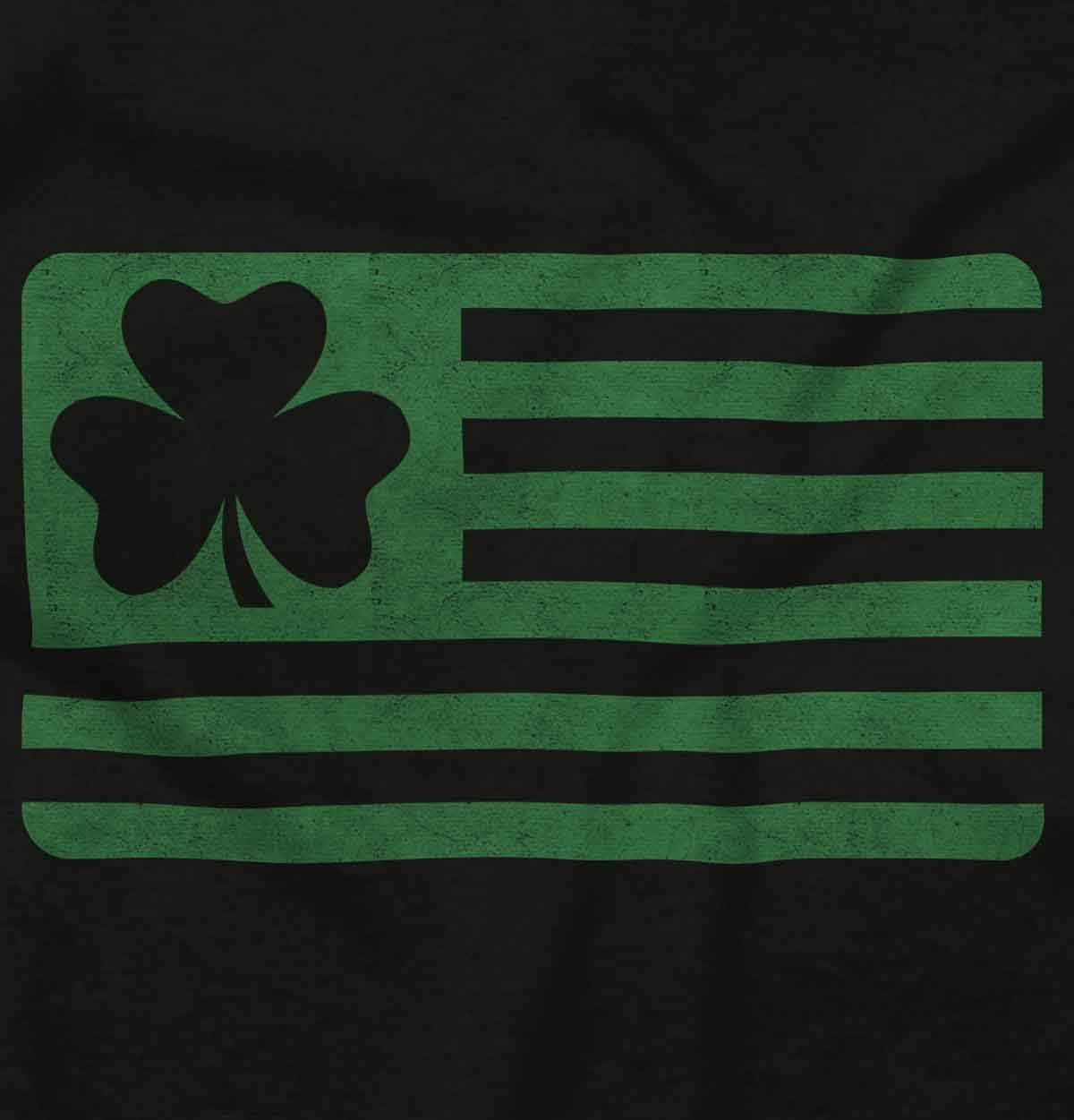 imageSt Patricks Day IrishAmerican Pride Hoodie Sweatshirt Women MenBlack