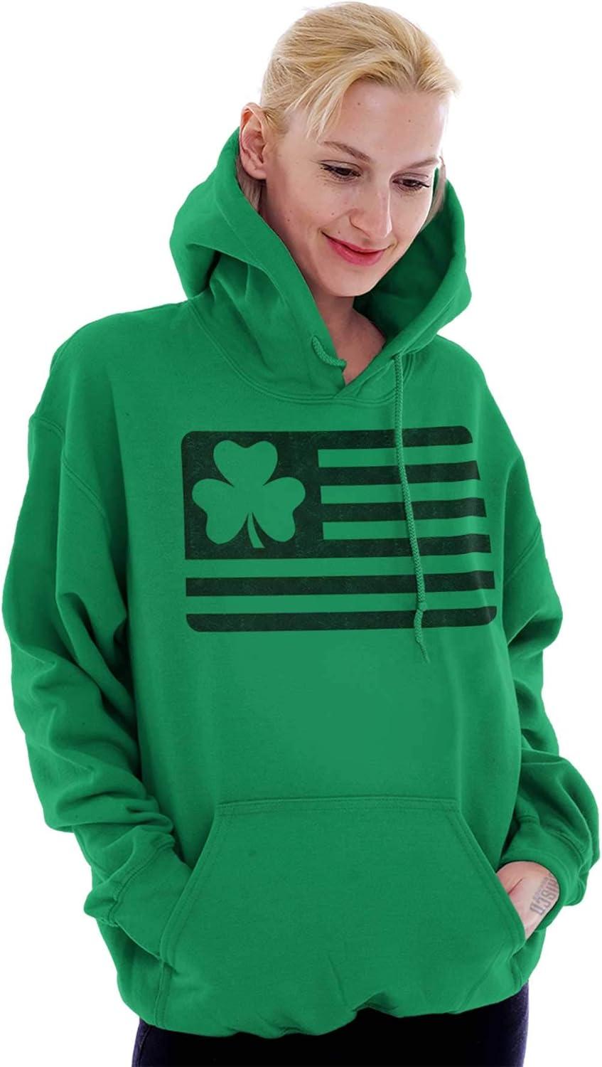 imageSt Patricks Day IrishAmerican Pride Hoodie Sweatshirt Women MenIrish Green