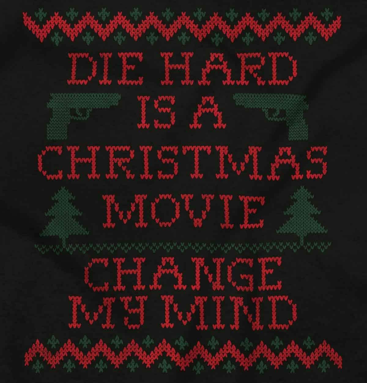 imageBrisco Brands Christmas Movie Change My Mind Sweatshirt for Men or WomenBlack