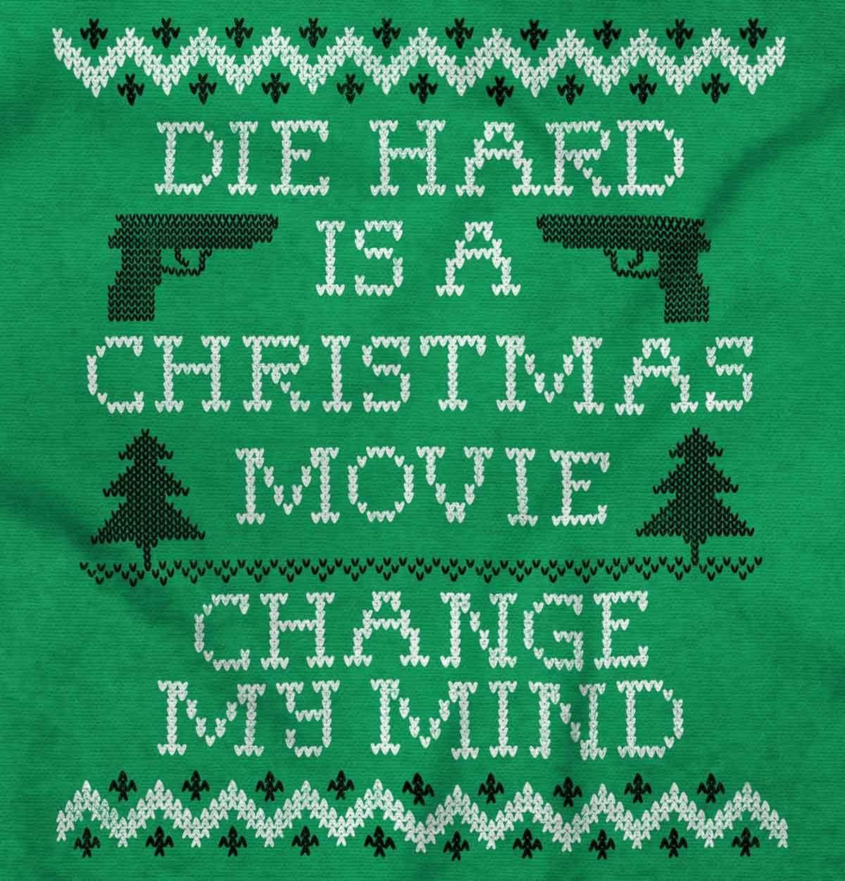 imageBrisco Brands Christmas Movie Change My Mind Sweatshirt for Men or WomenIrish Green