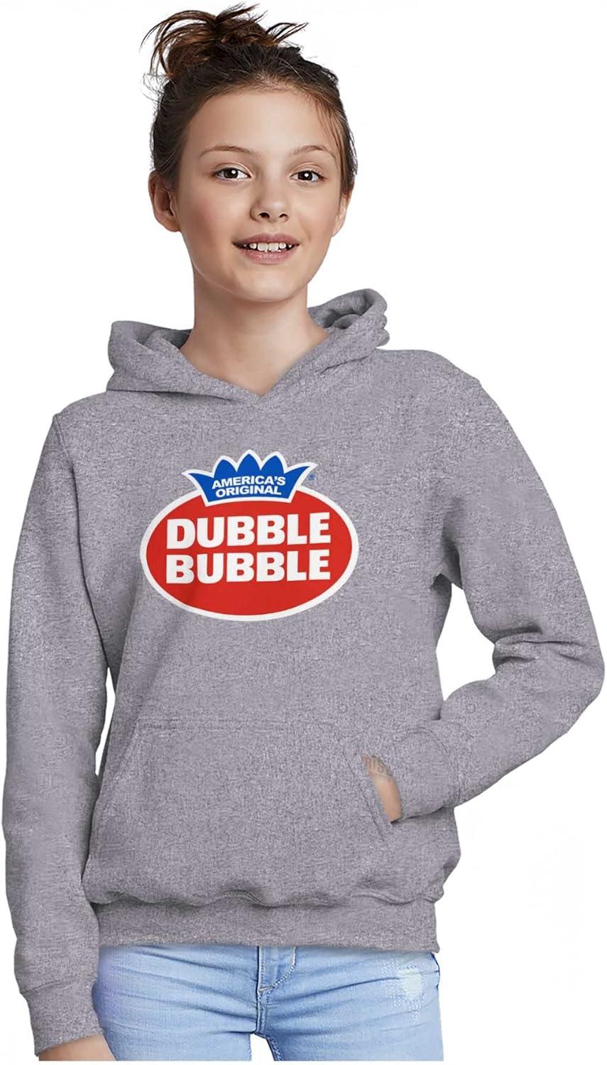 imageBrisco Brands Vintage Dubble Bubble Gum Double Logo Youth Hoodie Boy Girl