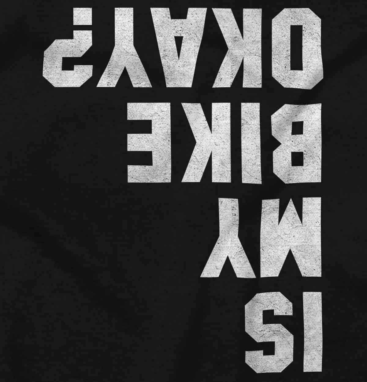imageBrisco Brands is My Bike Okay Motorcycle Biker Graphic T Shirt Men or WomenBlack
