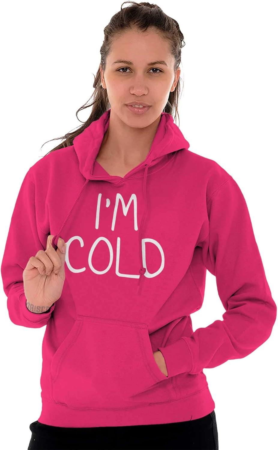imageClassic Teaze Im Cold Bundle Up Statement Hoodie Sweatshirt Women MenHeliconia