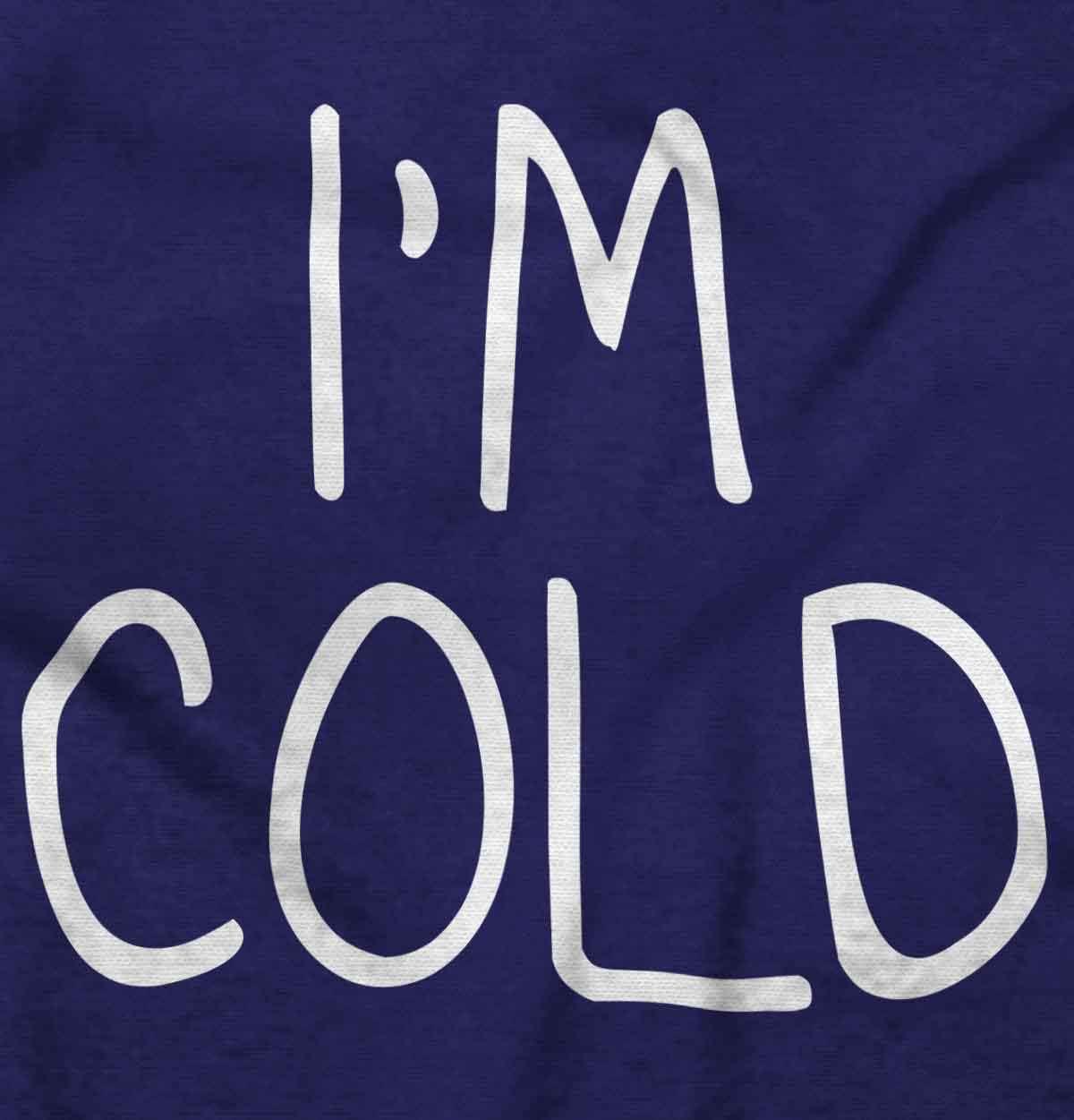imageClassic Teaze Im Cold Bundle Up Statement Womens Slim Fit Graphic TeePurple