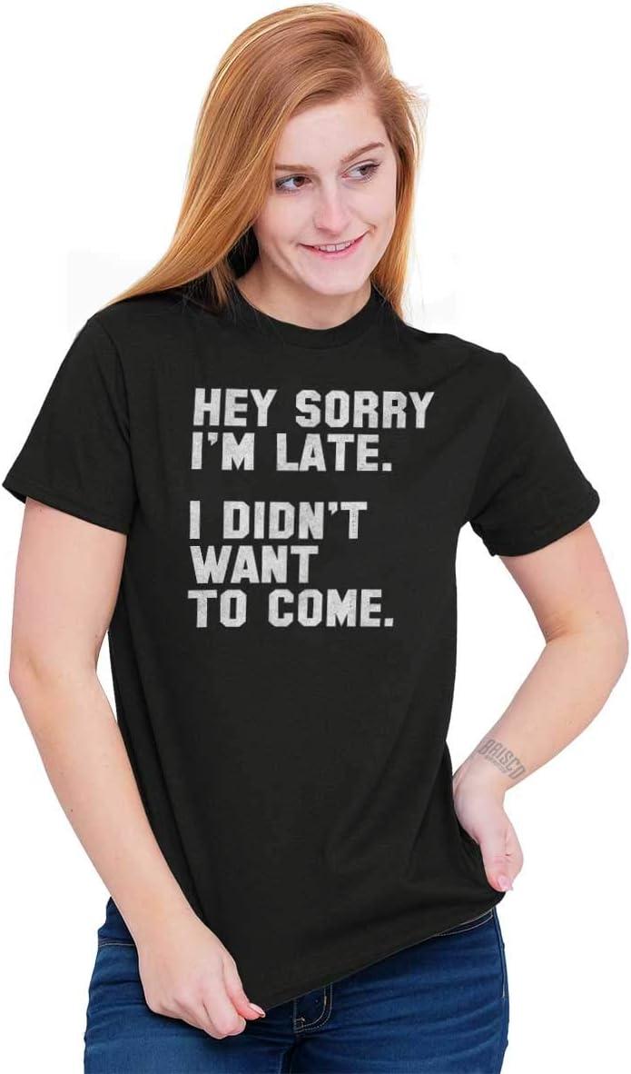 imageI Didnt Want to Come Antisocial Funny Graphic T Shirt Men or WomenBlack