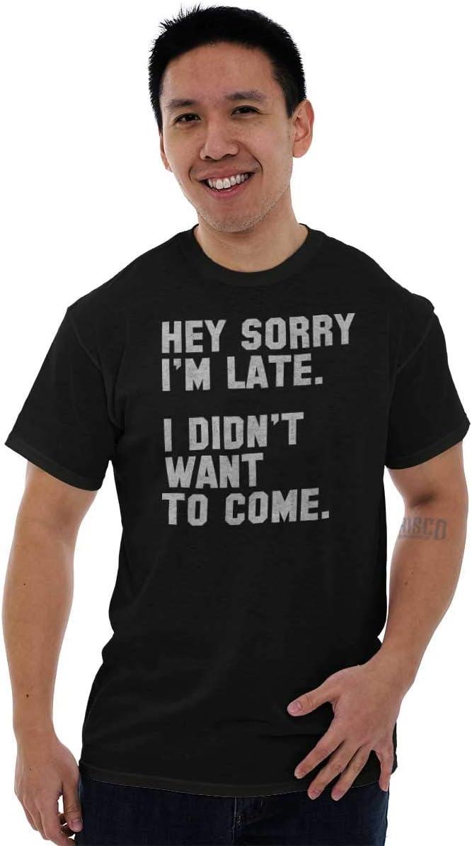 imageI Didnt Want to Come Antisocial Funny Graphic T Shirt Men or WomenBlack