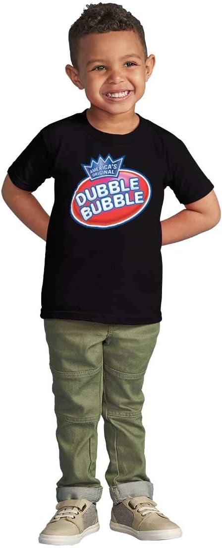 imageOriginal Dubble Bubble Double Logo Gum Toddler Boy Girl T ShirtBlack