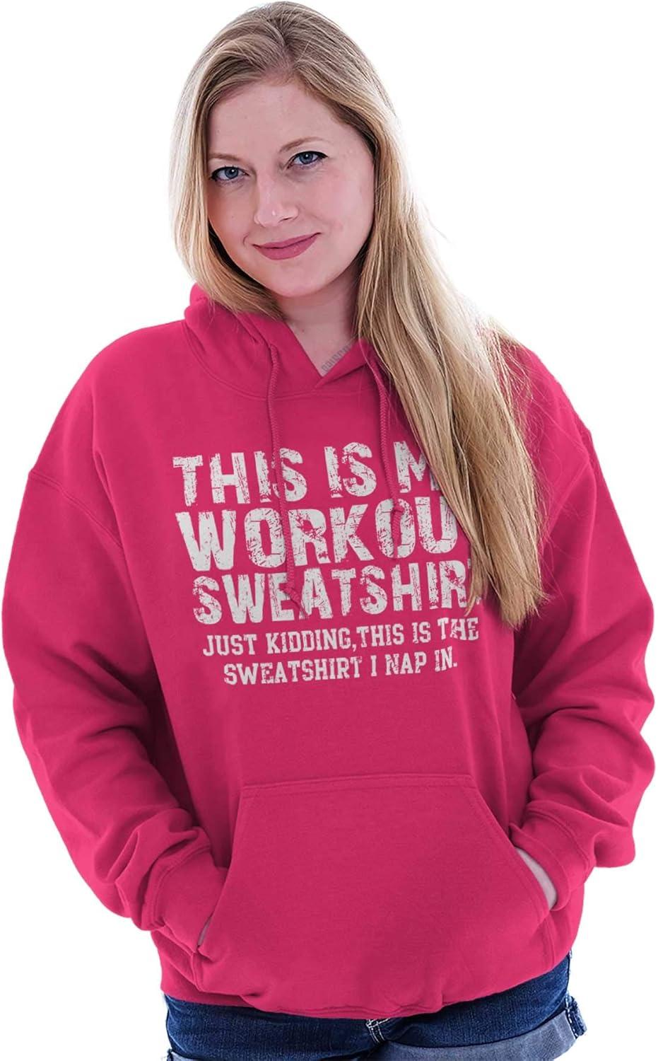 imageThis Is My Workout Just Kidding Nap Hoodie Sweatshirt Women MenHeliconia