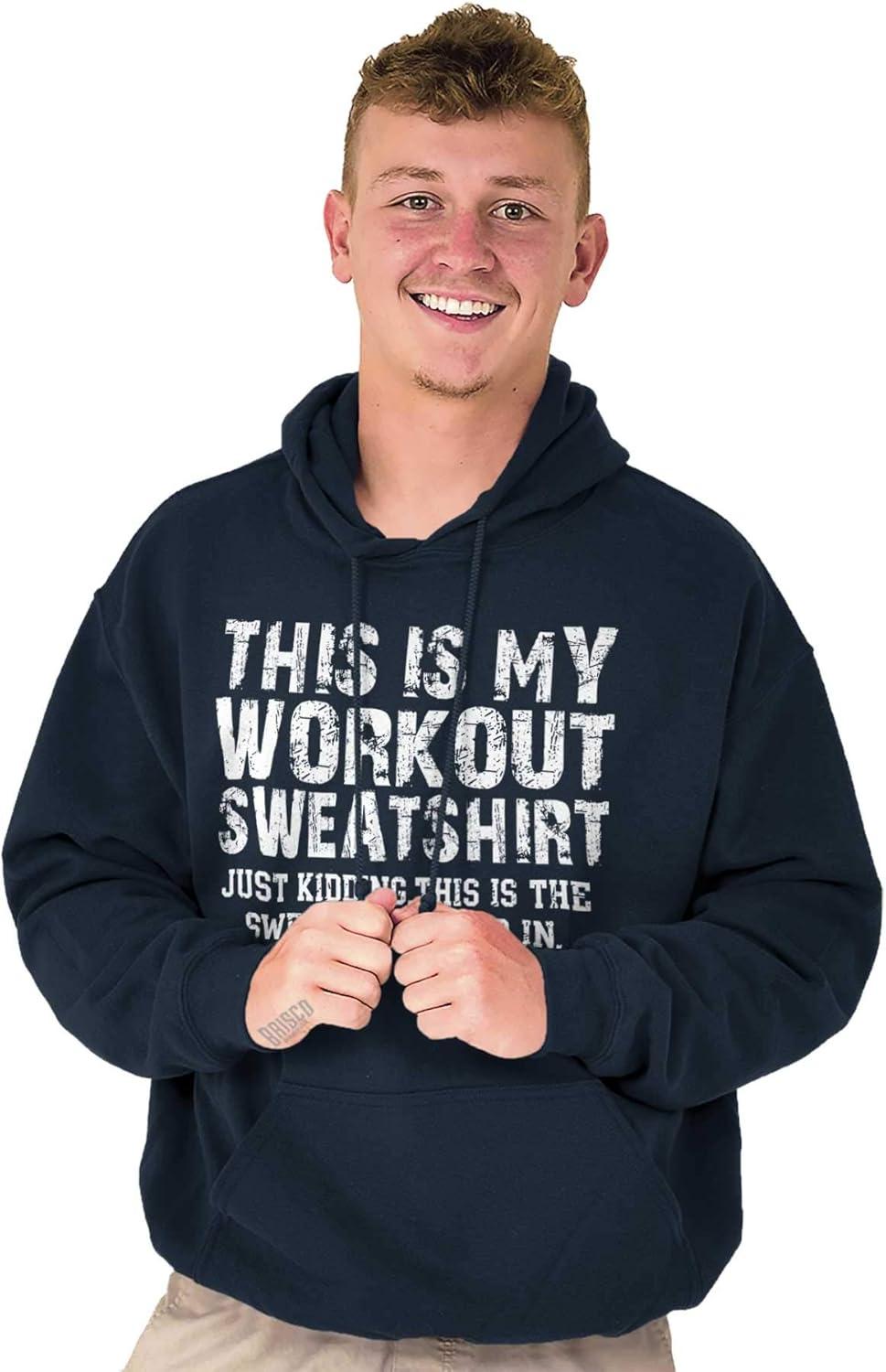 imageThis Is My Workout Just Kidding Nap Hoodie Sweatshirt Women MenNavy