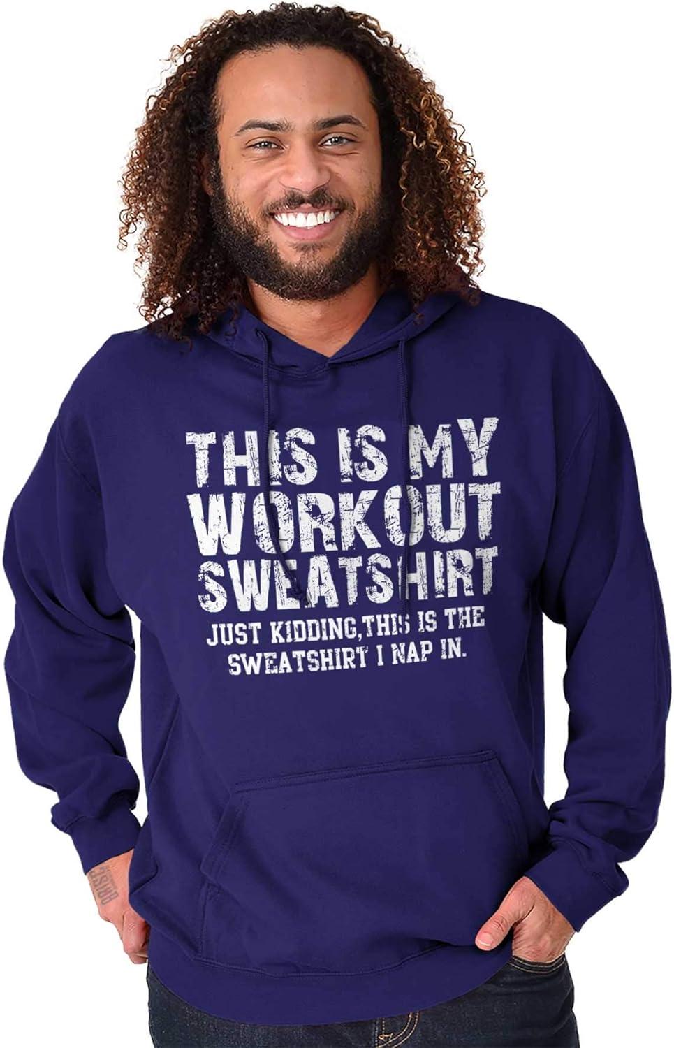 imageThis Is My Workout Just Kidding Nap Hoodie Sweatshirt Women MenPurple