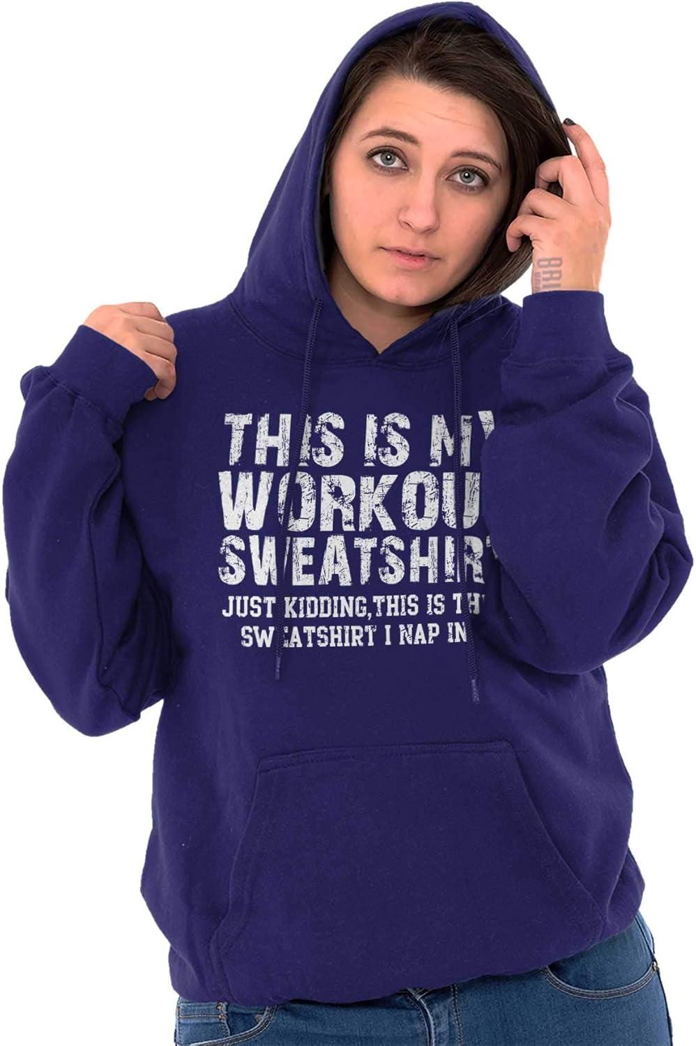 imageThis Is My Workout Just Kidding Nap Hoodie Sweatshirt Women MenPurple
