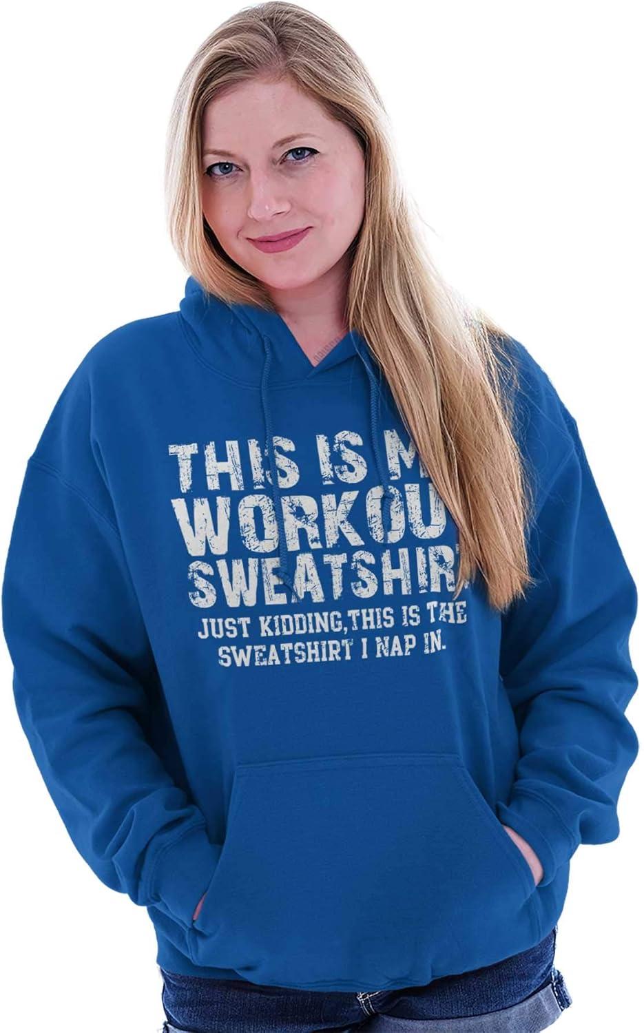 imageThis Is My Workout Just Kidding Nap Hoodie Sweatshirt Women MenRoyal
