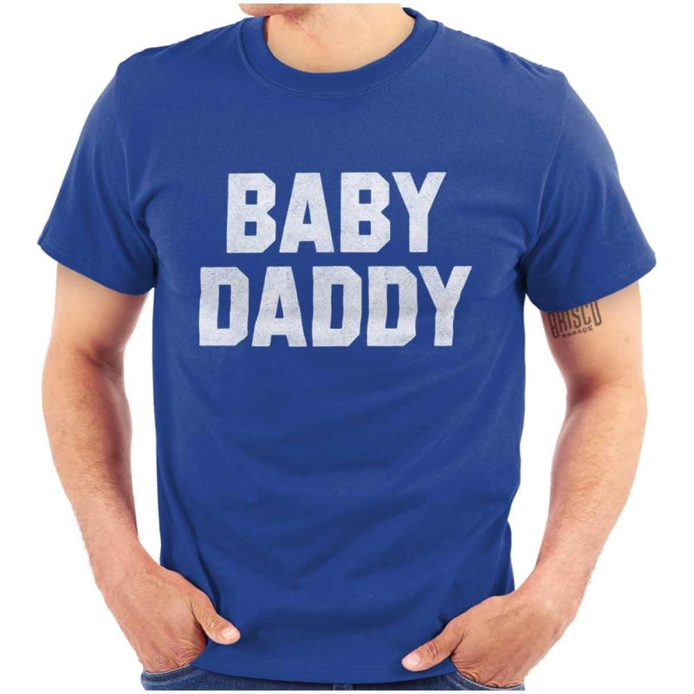 imageBaby Daddy Funny Expecting Fathers Mens Graphic T Shirt TeesRoyal