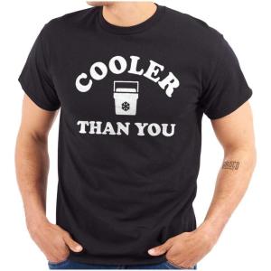 Funny er Than You Pun Sarcastic Joke Graphic T Shirt Men or Women(Black)