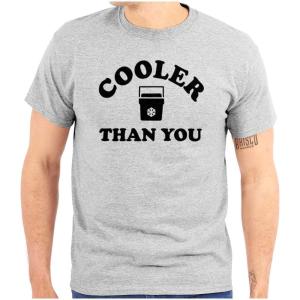 Funny er Than You Pun Sarcastic Joke Graphic T Shirt Men or Women(Sport Grey)