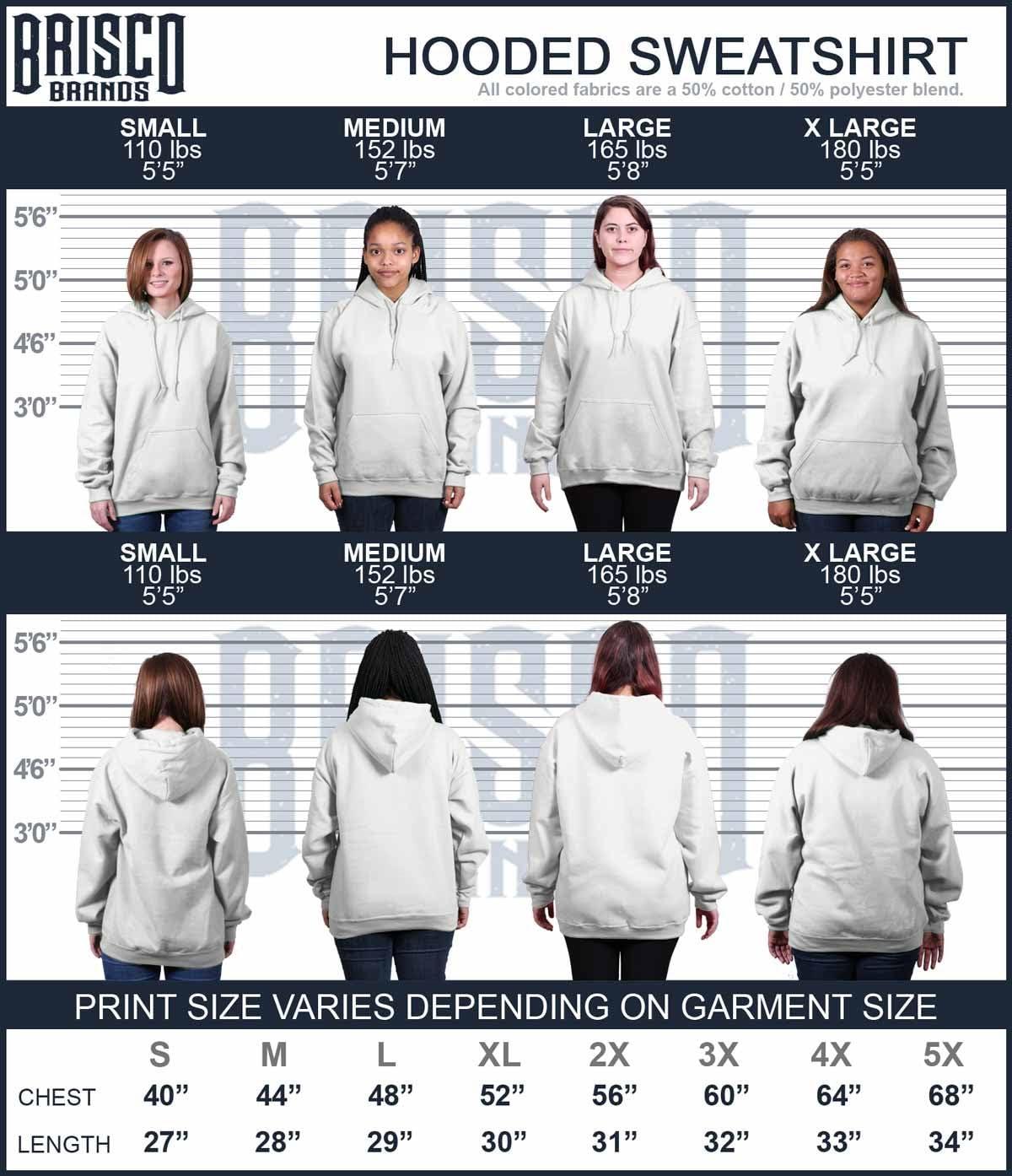 imageBrisco Brands Crazy Aunt Funny Fave Auntie Present Hoodie Sweatshirt WomenWhite