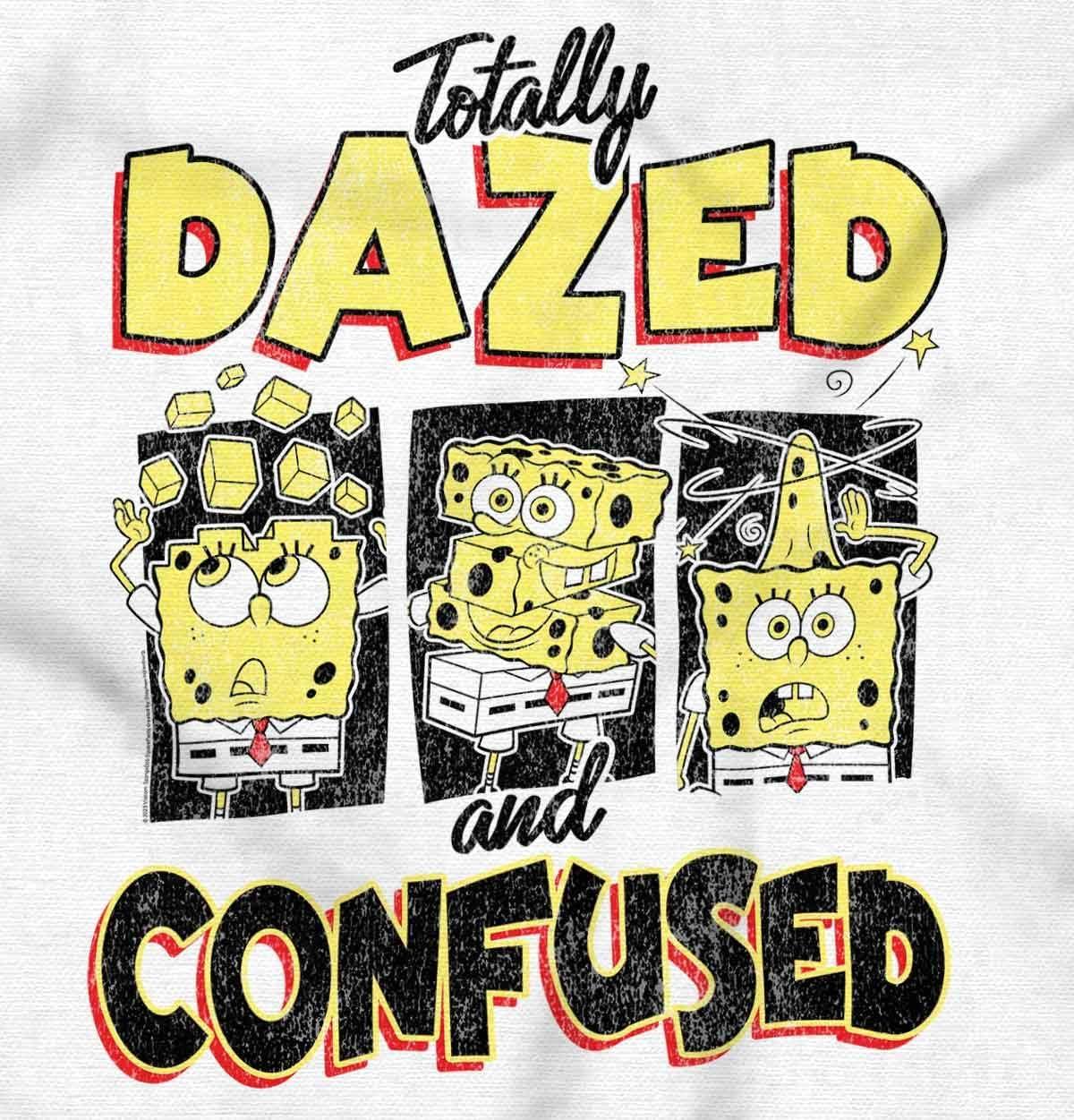 imageBrisco Brands Womens Maternity Spongebob Cartoon Dazed and Confused Pregnancy DressWhite