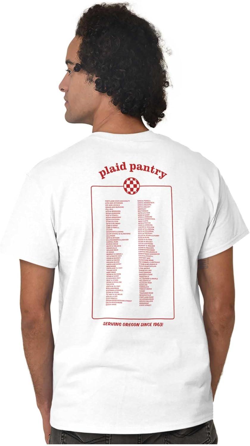 imagePlaid Pantry Markets Serving Oregon Graphic T Shirt Men or WomenWhite