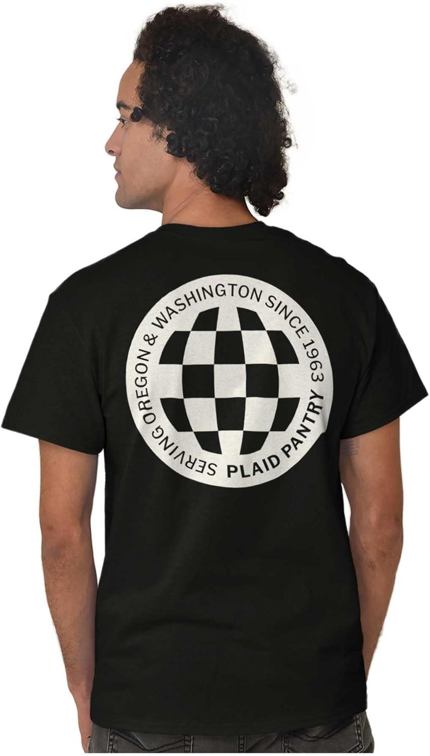 imagePlaid Pantry Since 1963 Checker Logo Graphic T Shirt Men or WomenBlack