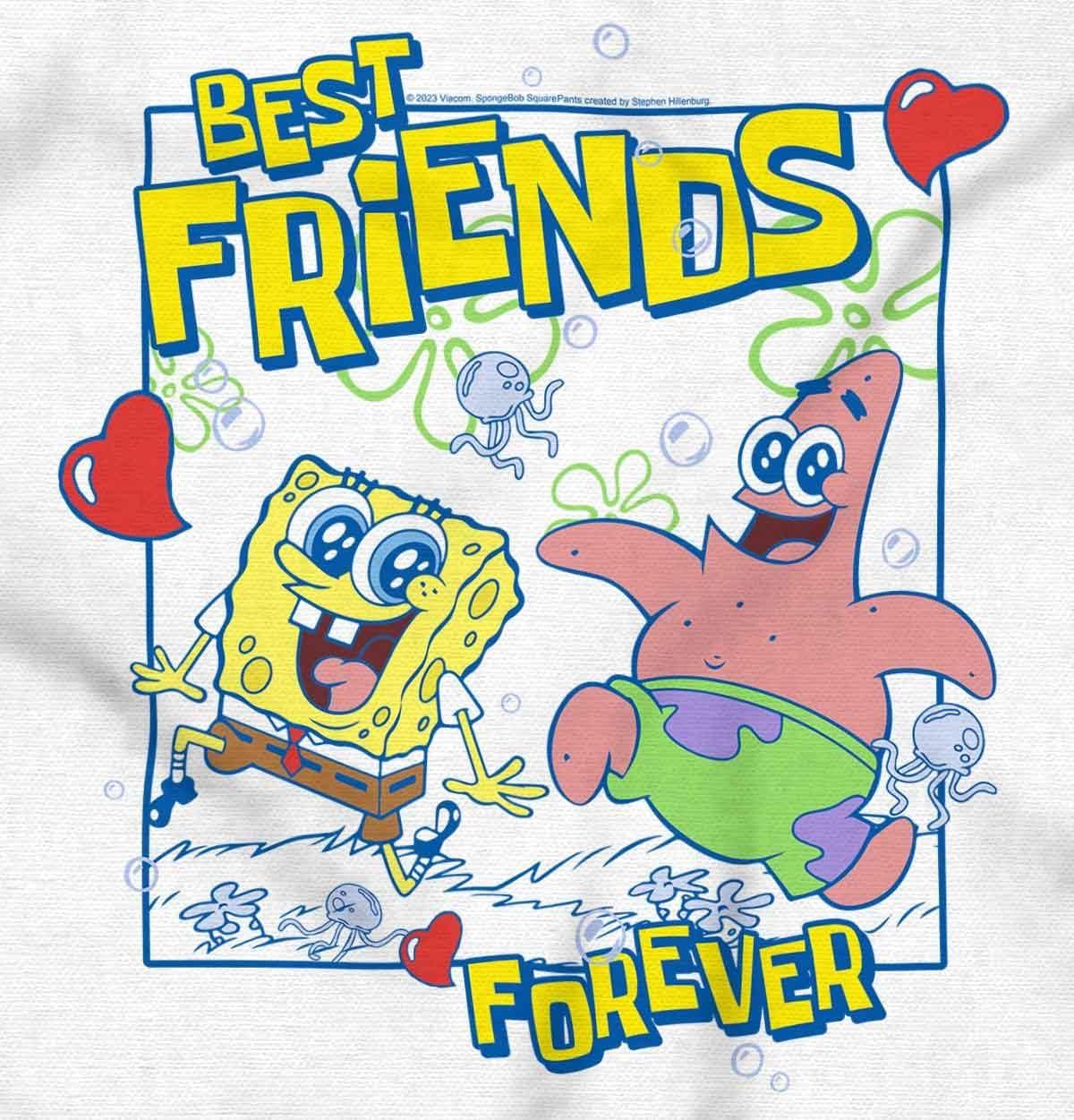 imageWomens Maternity Spongebob Patrick Best Friend Forever Pregnancy DressWhite