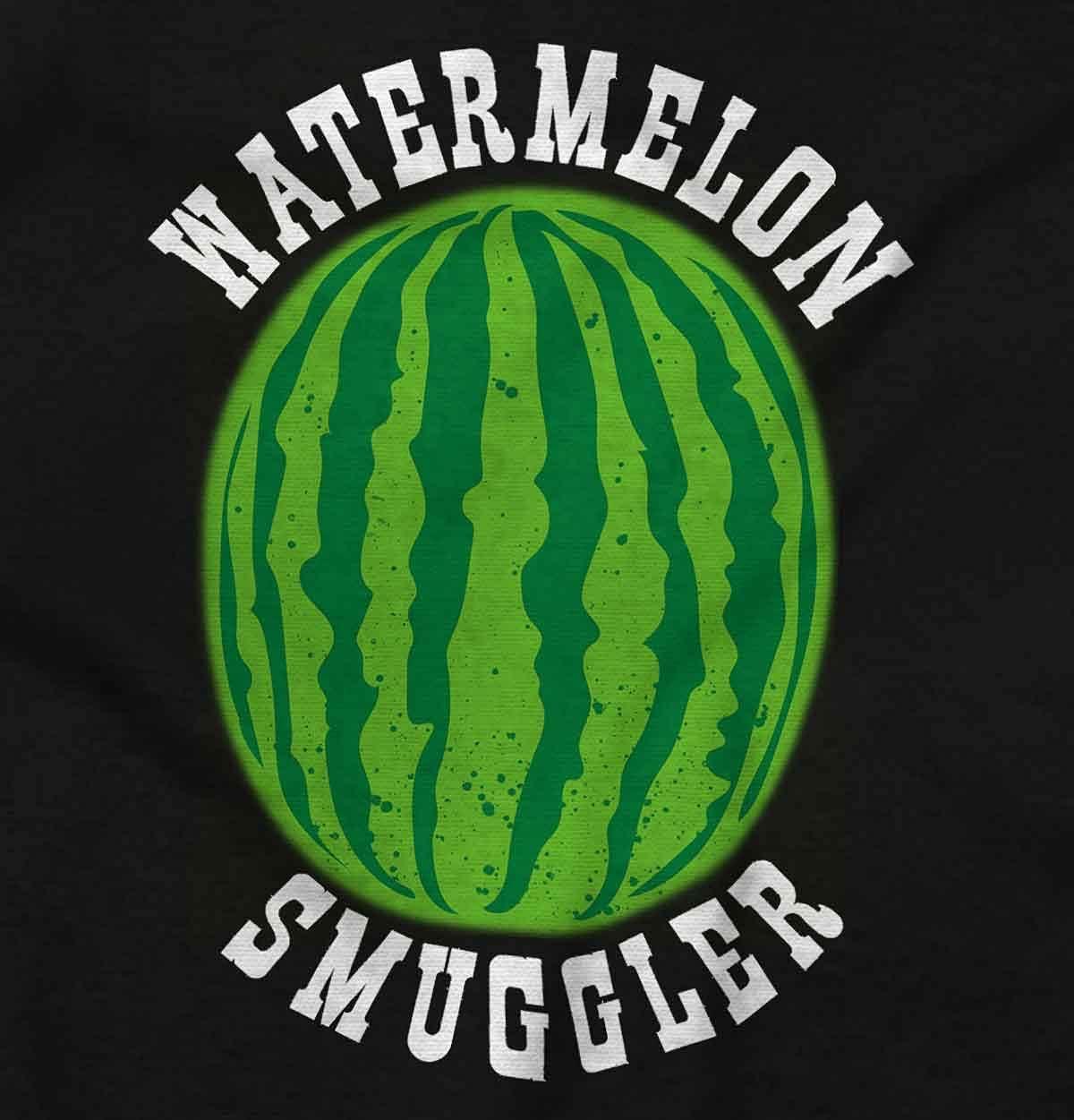 imageWomens Maternity Watermelon Smuggler Funny Pregnancy T Shirt TeeBlack