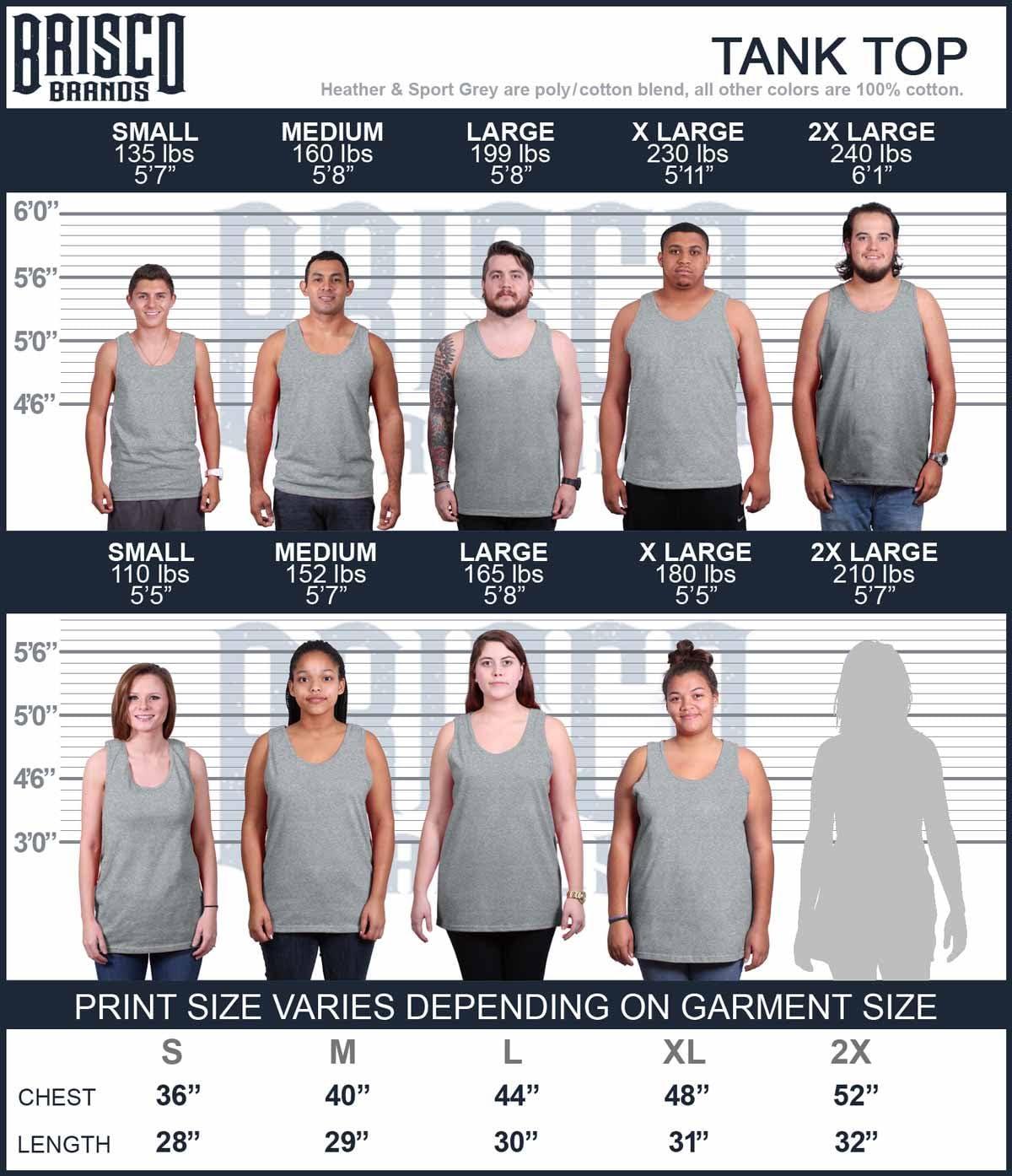 imageBrisco Brands The Phantom Ghost Who Walks Tank Top T Shirts Men WomenSport Grey