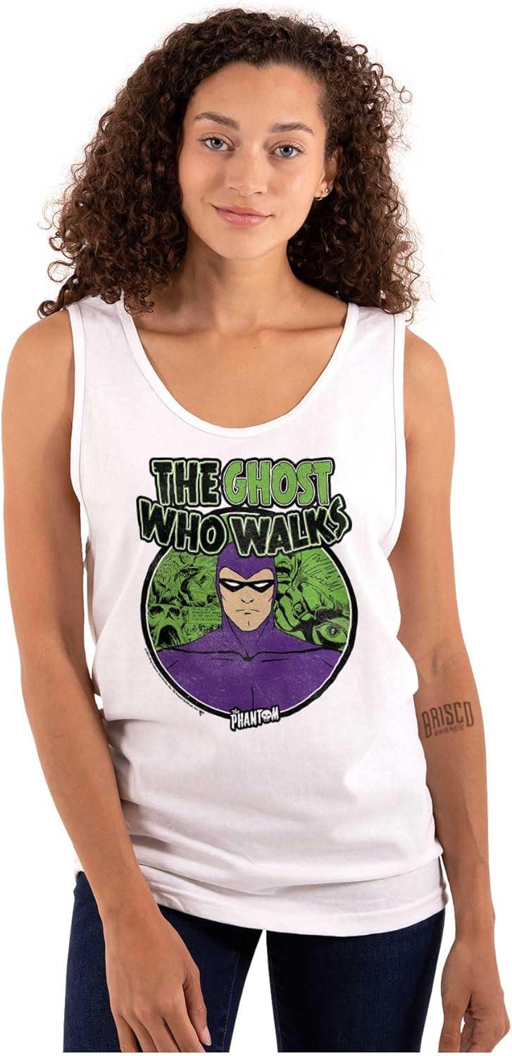 imageBrisco Brands The Phantom Ghost Who Walks Tank Top T Shirts Men WomenWhite