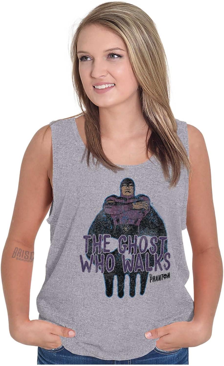 imageThe Phantom Vintage Ghost Who Walks Tank Top T Shirts Men WomenSport Grey