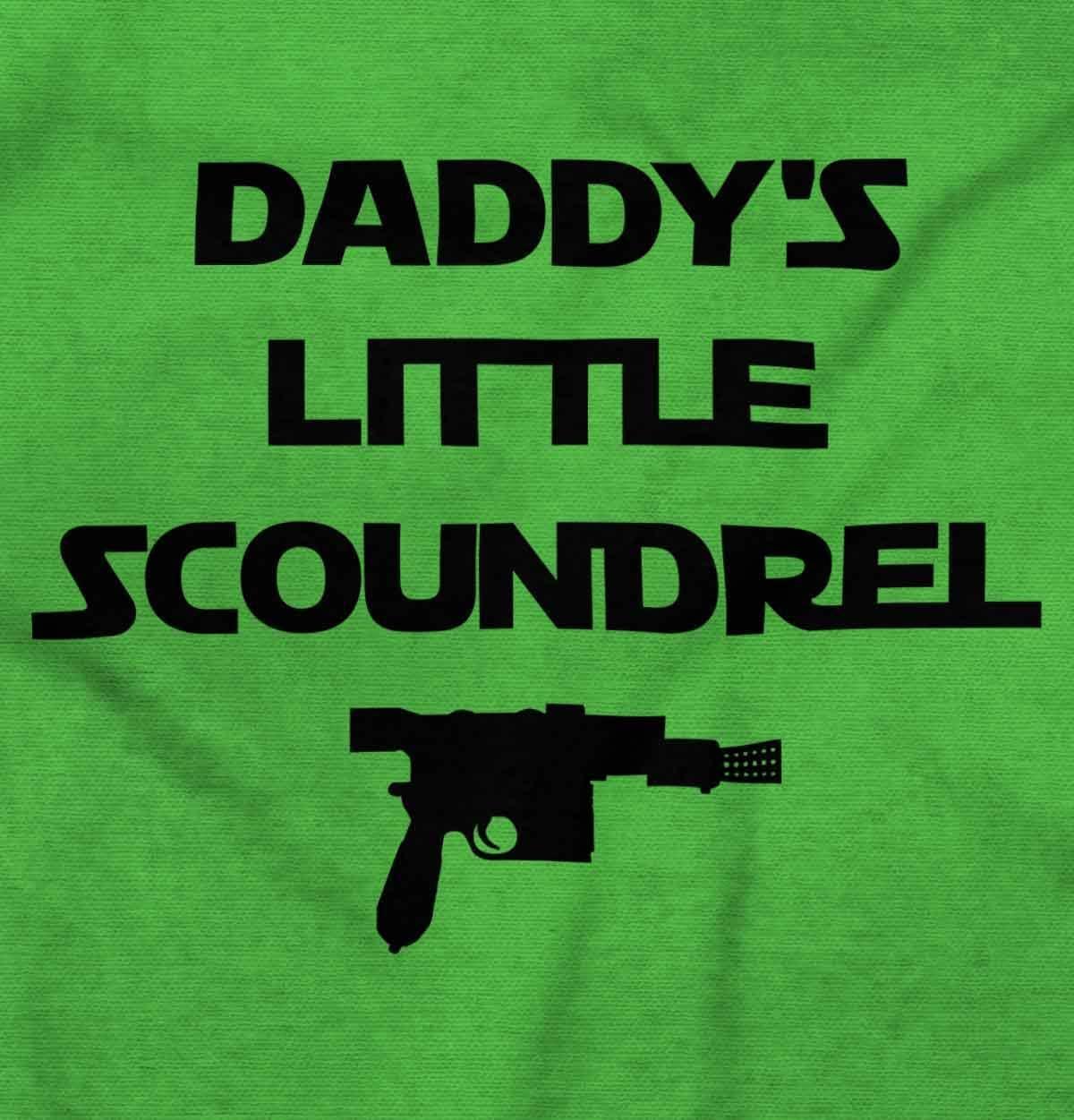 imageBrisco Brands Daddys Little Scoundrel Dark Galaxy Baby Romper Boys or GirlsApple