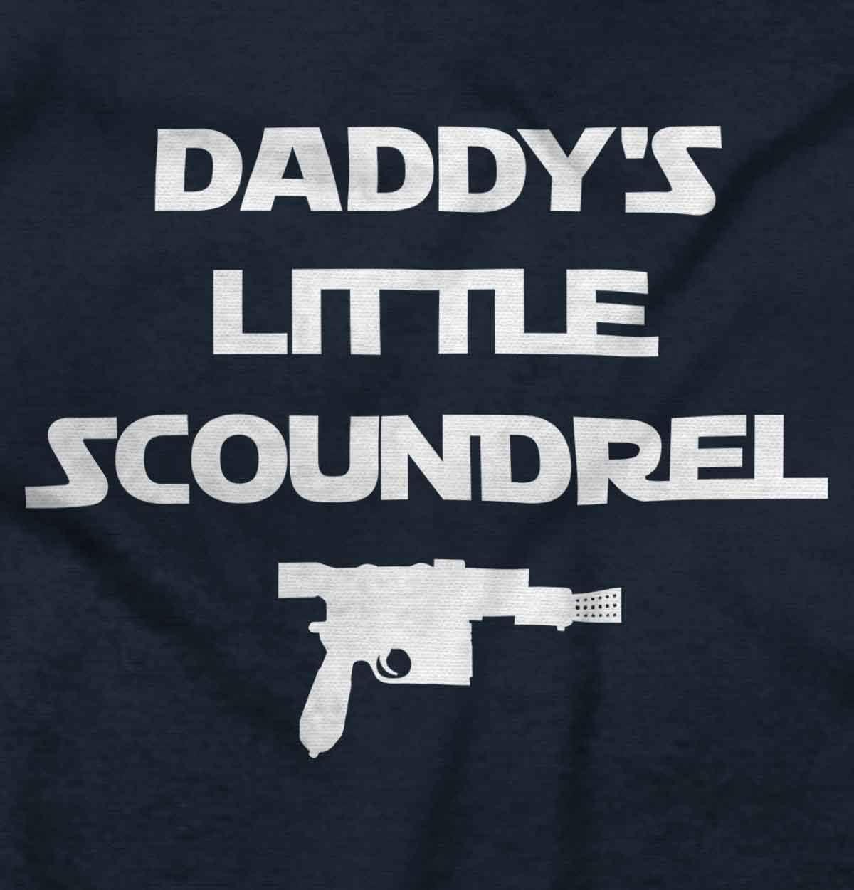 imageBrisco Brands Daddys Little Scoundrel Dark Galaxy Baby Romper Boys or GirlsNavy