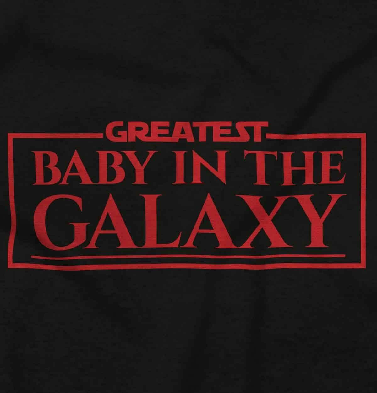 imageBrisco Brands Greatest Baby in the Galaxy Space Baby Romper Boys or GirlsBlack
