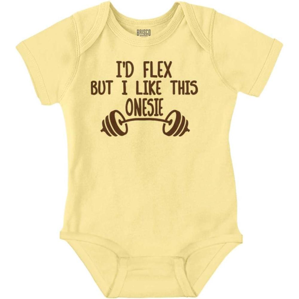 imageBrisco Brands Id Flex But I Like This One Piece Baby Bodysuit Jumper BoysBanana