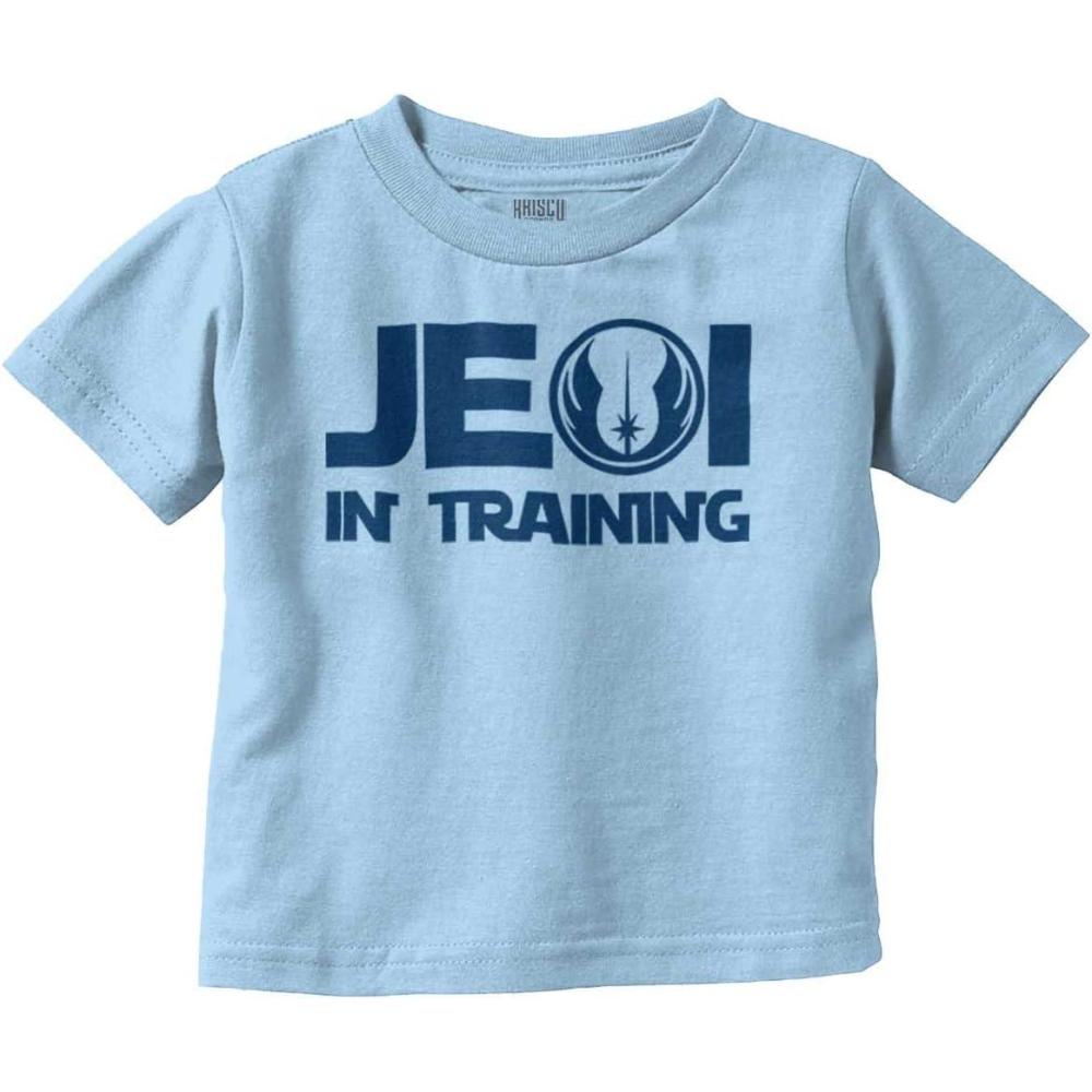imageBrisco Brands Master Galaxy Nerdy Geeky Toddler Boy Girl T ShirtLight Blue