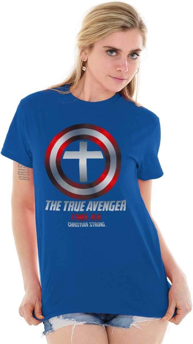 imageTrue Avenger Christian Faith Graphic T Shirt Men or WomenRoyal