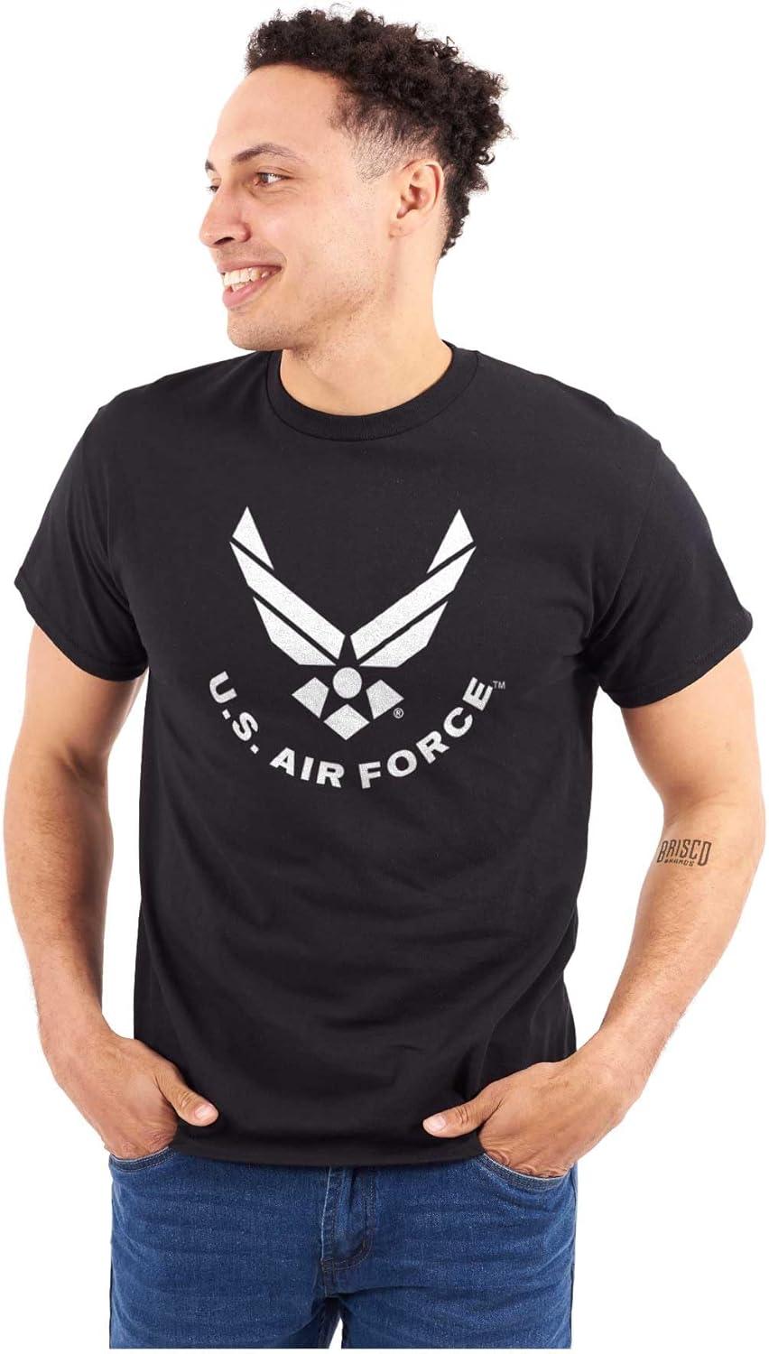 imageUS Air Force Official USAF Symbol Graphic T Shirt Men or WomenBlack