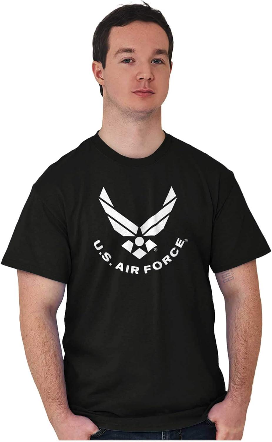 imageUS Air Force Official USAF Symbol Graphic T Shirt Men or WomenBlack