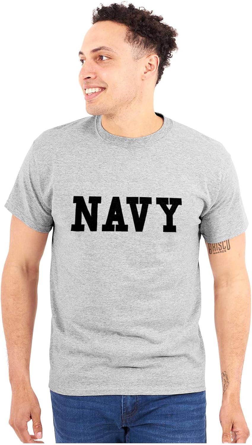 imageUnited States Army Military Graphic T Shirt Men or WomenNavy Sport Grey With Black Ink
