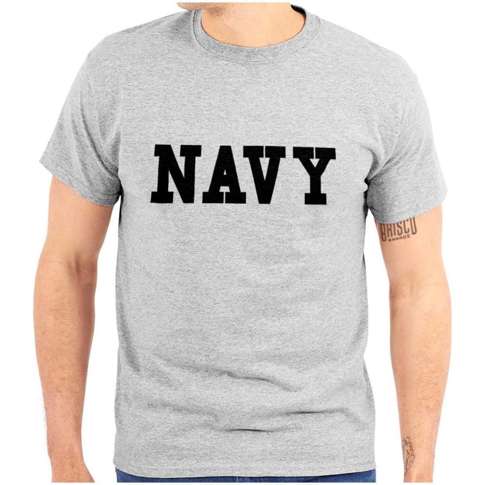 imageUnited States Army Military Graphic T Shirt Men or WomenNavy Sport Grey With Black Ink