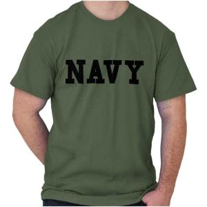 United States Army Military Graphic T Shirt Men or Women(Navy – Military Green)