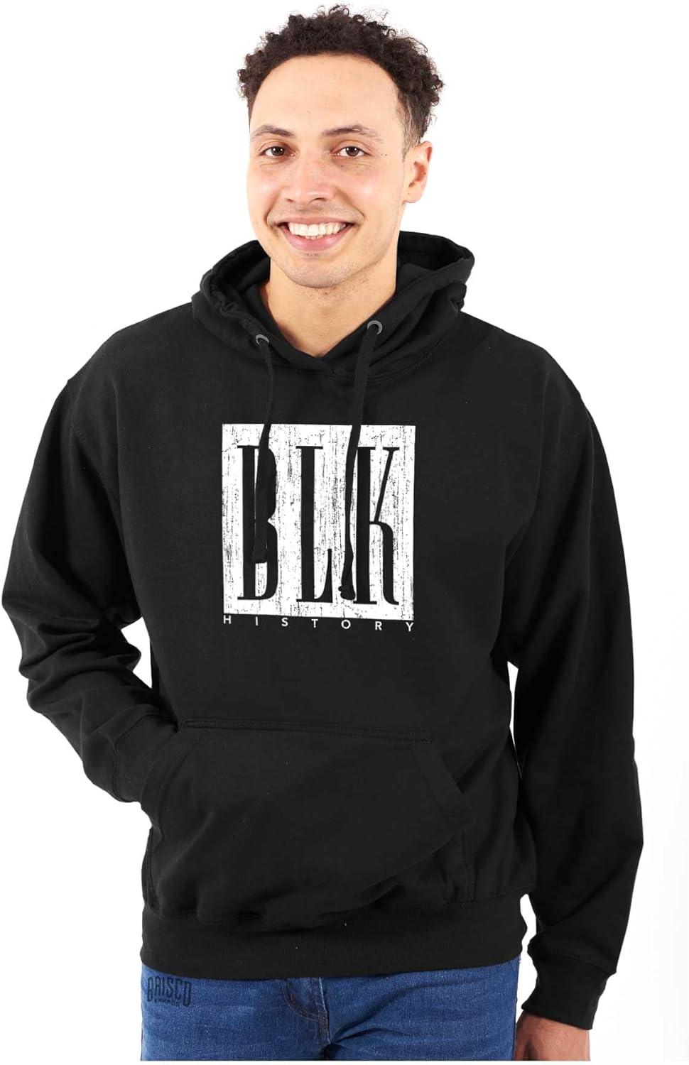 imageBLK History Black Pride Movement Hoodie Sweatshirt Women MenBlack