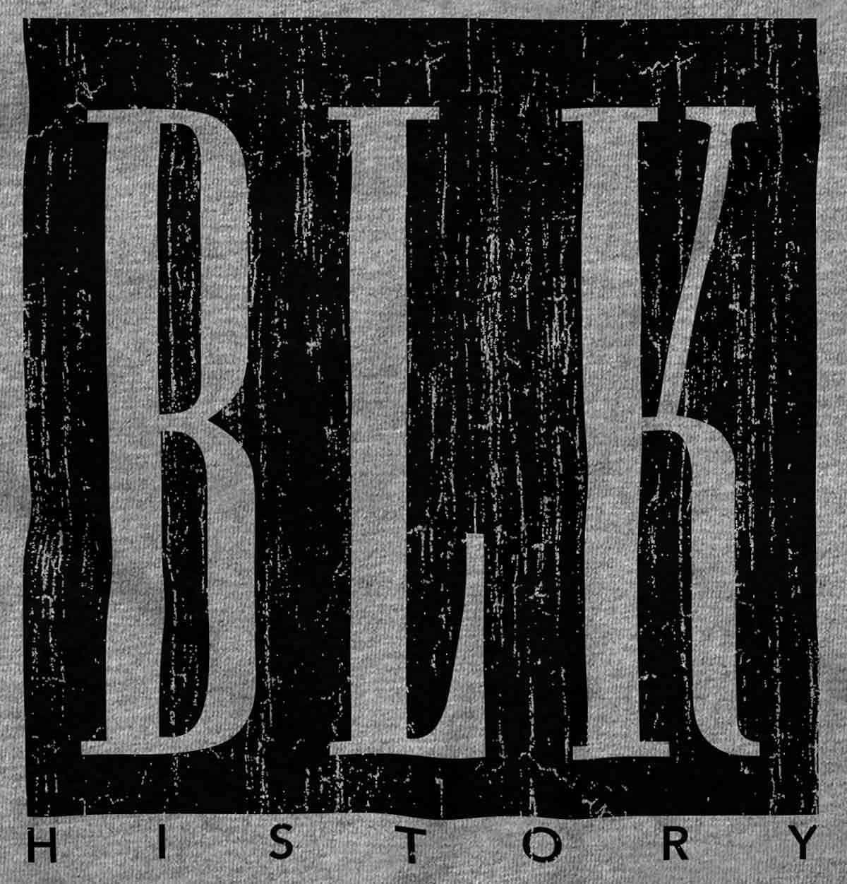 imageBLK History Black Pride Movement Hoodie Sweatshirt Women MenSport Grey