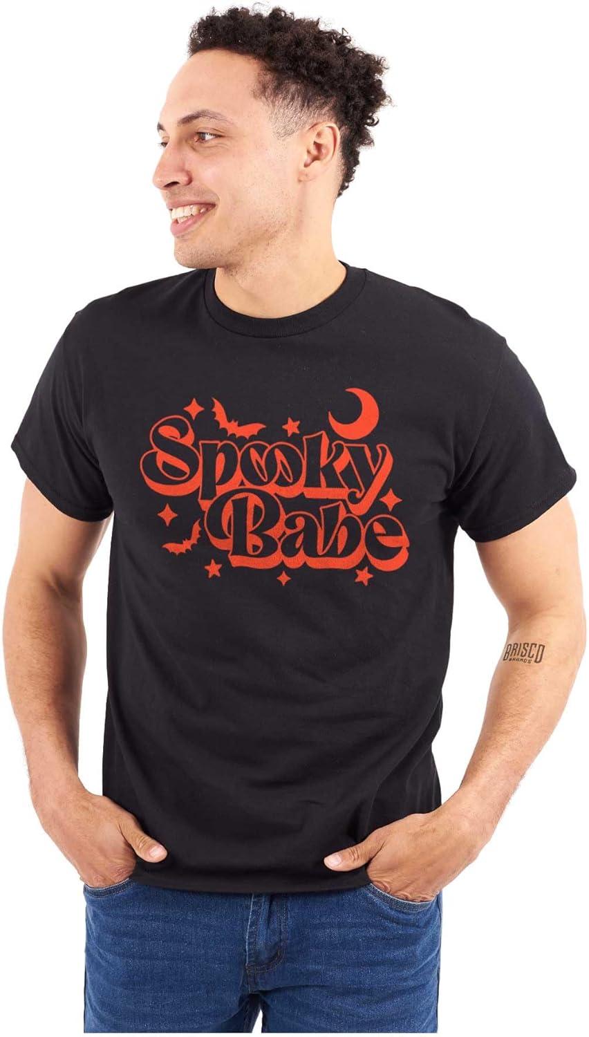 imageBrisco Brands Cute Halloween Witchy Spooky Babe Graphic T Shirt Men or WomenBlack