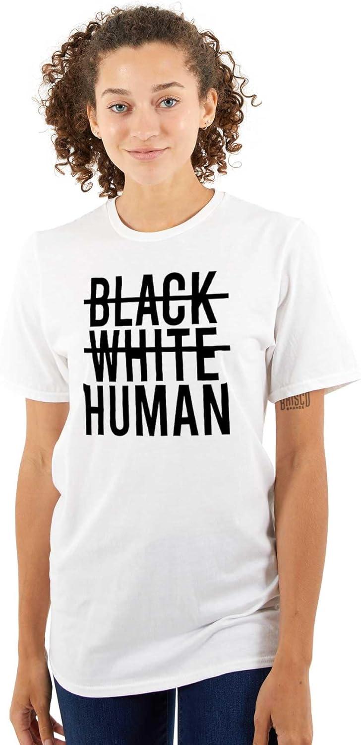imageBrisco Brands Race Equality Human Rights Black Life Graphic T Shirt Men or WomenWhite